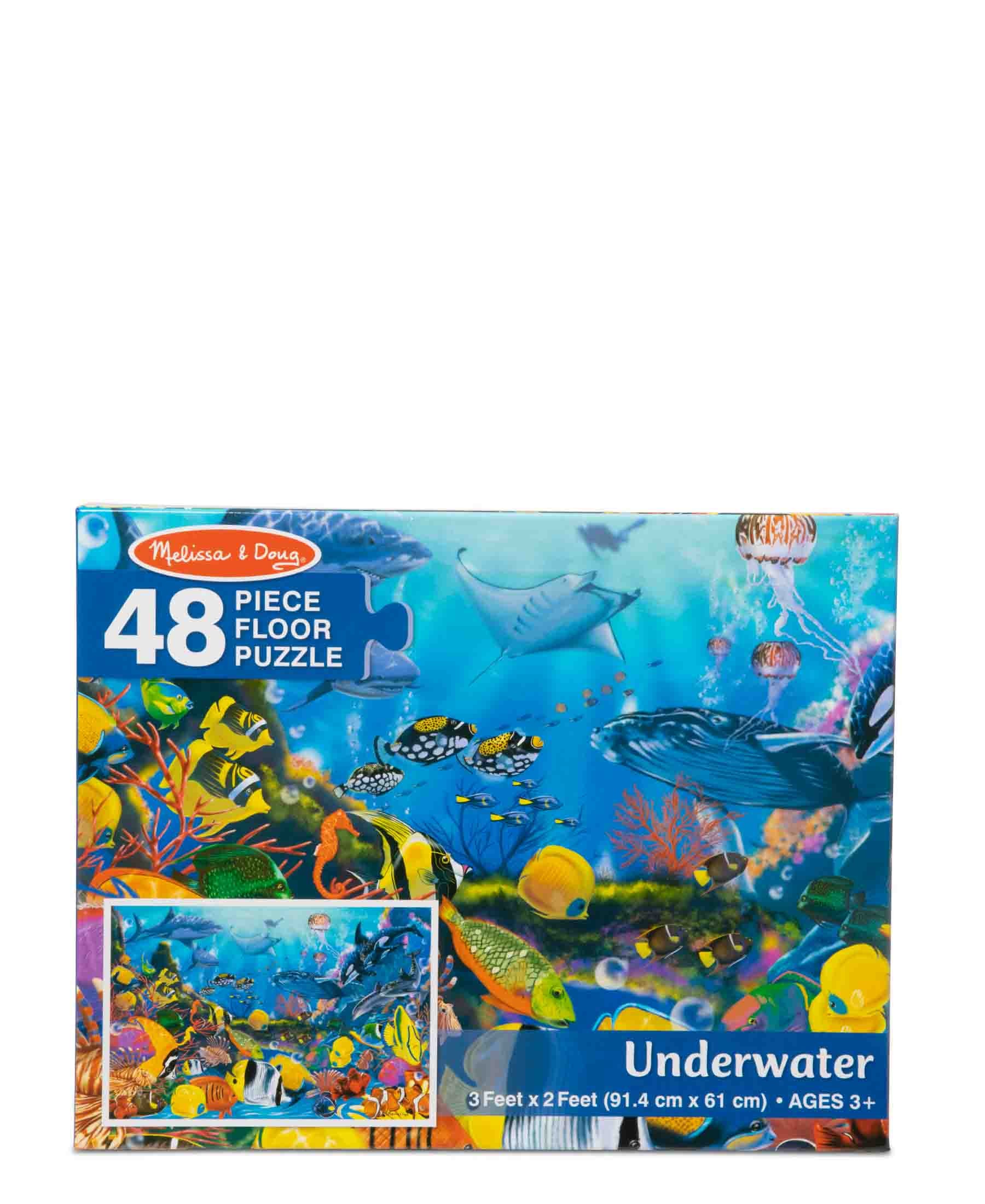 Melissa and doug sales underwater floor puzzle