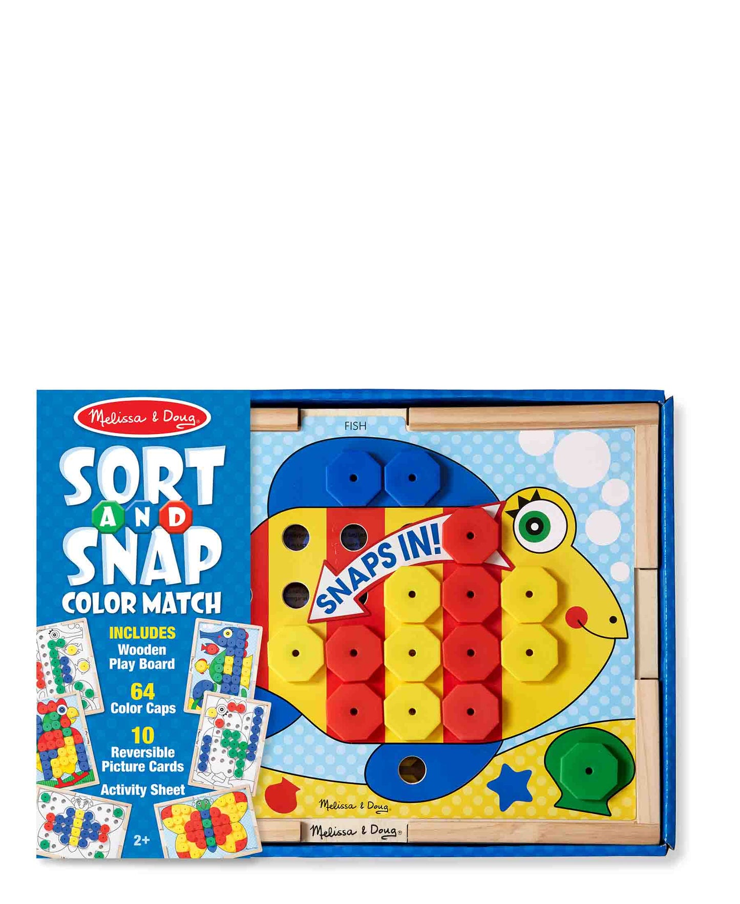 Melissa & Doug Sort & Snap Colour Match