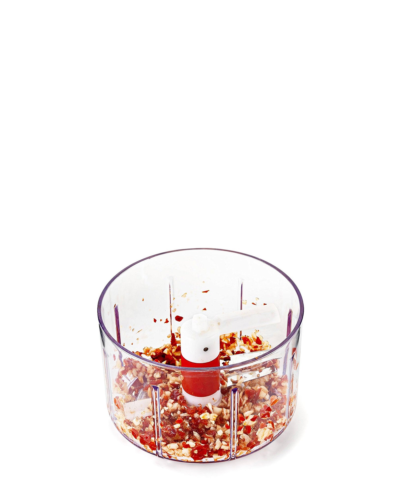 Zyliss Easy Pull Food Processor Red