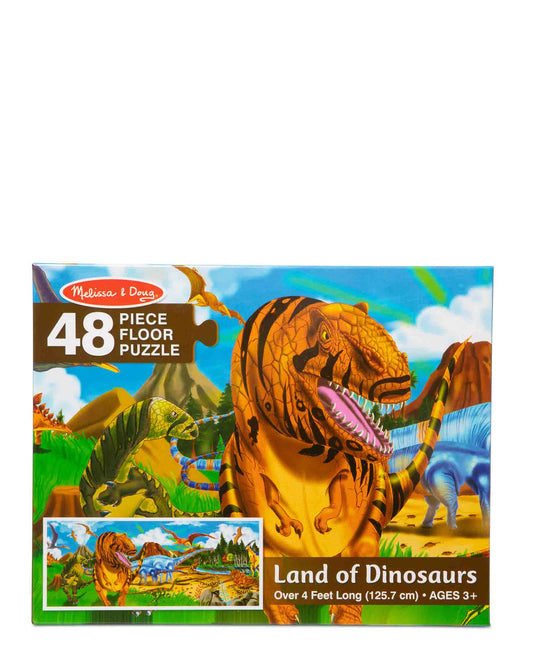 Melissa & Doug Land of Dinosaurs - 48 Piece