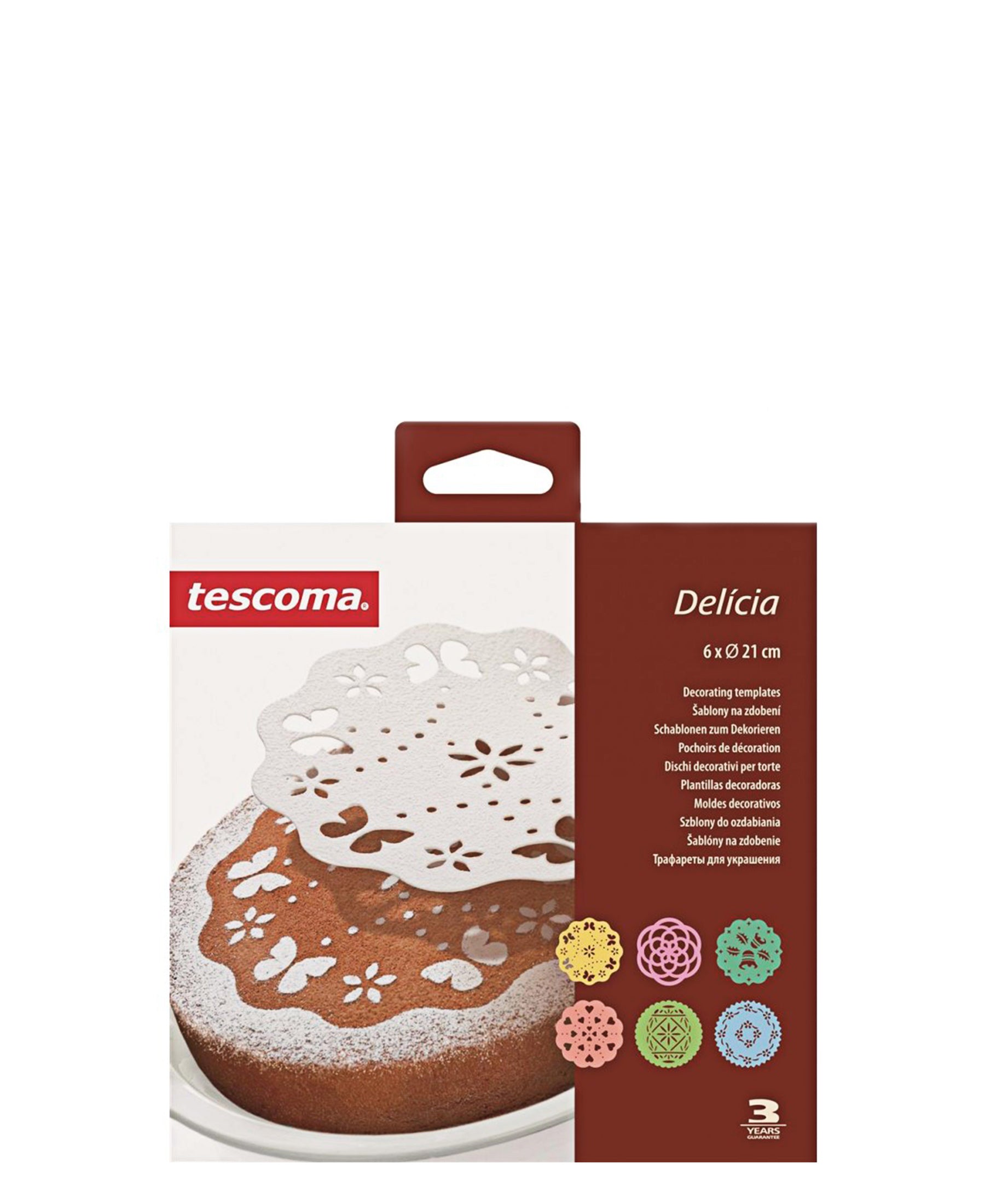 Tescoma Decorating Templates - Multi