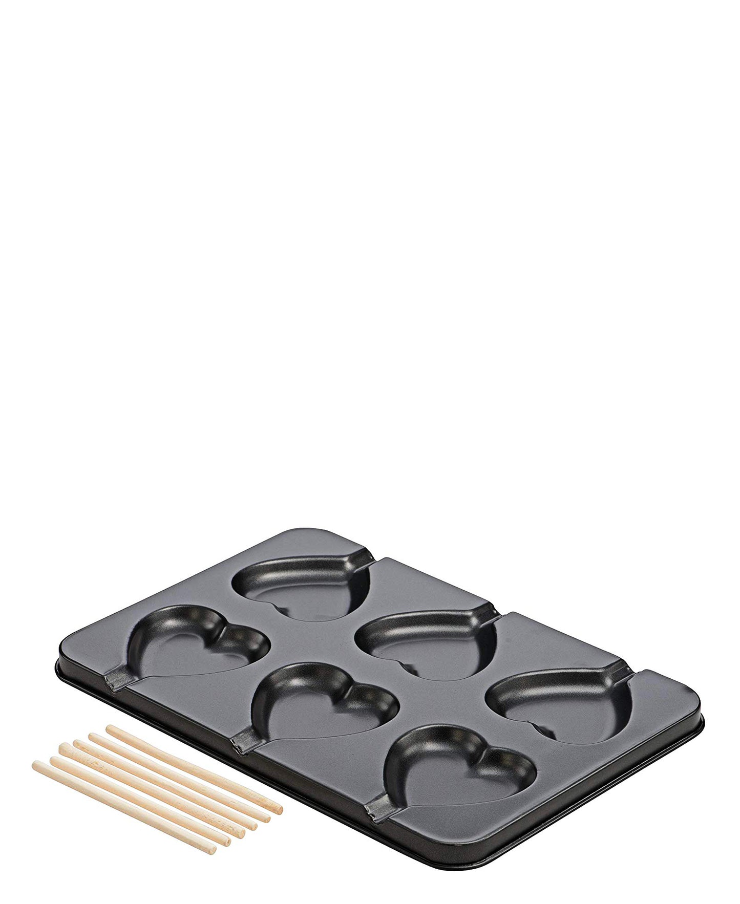 JW Baking Tray Heart - Black