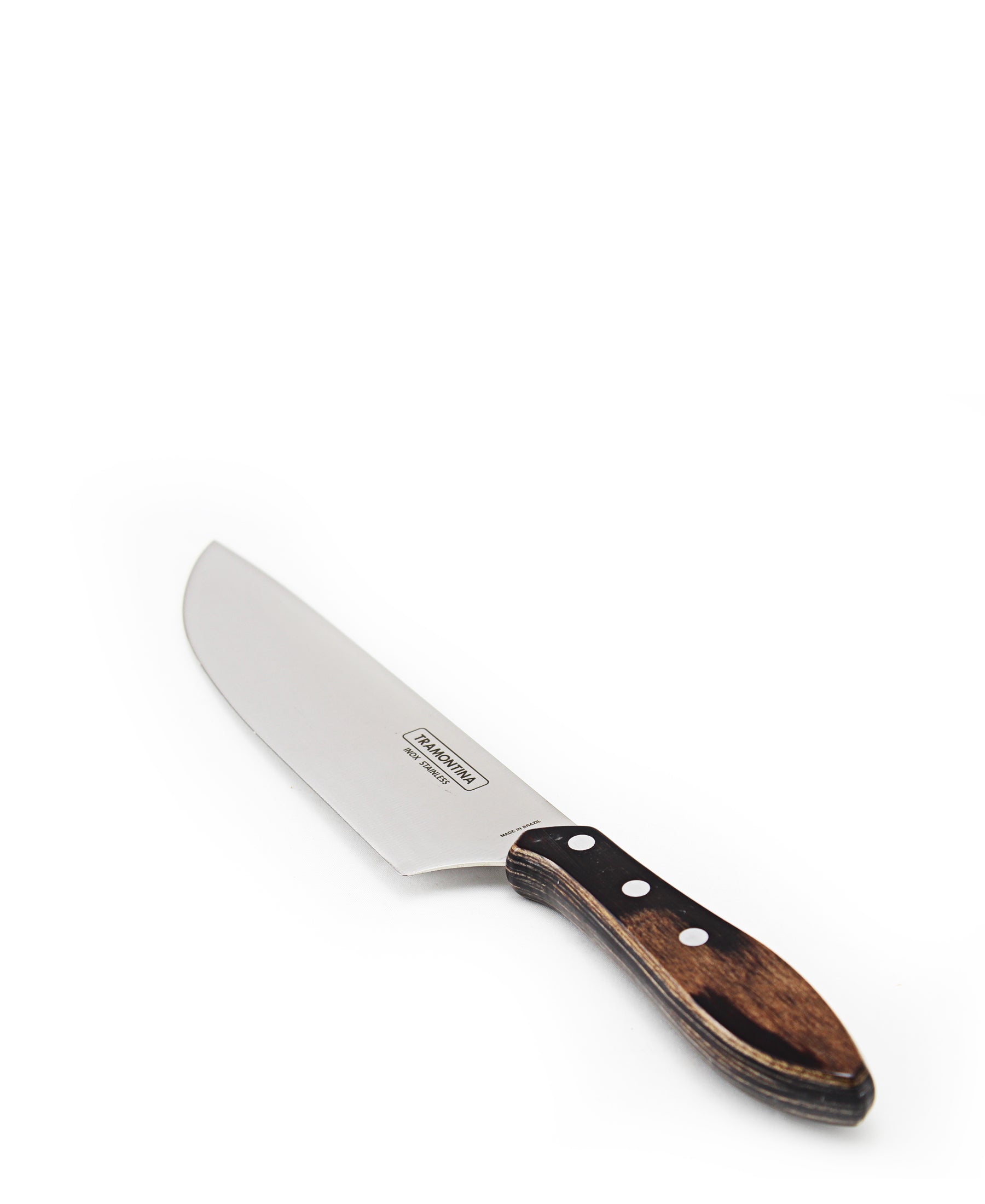 Tramontina Meat Knife 8 In Stainless Steel And Brown Handle Polywood  21191198