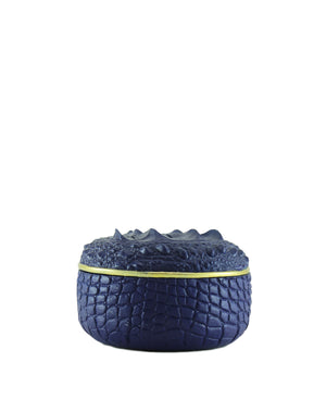 Urban Decor Croc Round Box - Blue