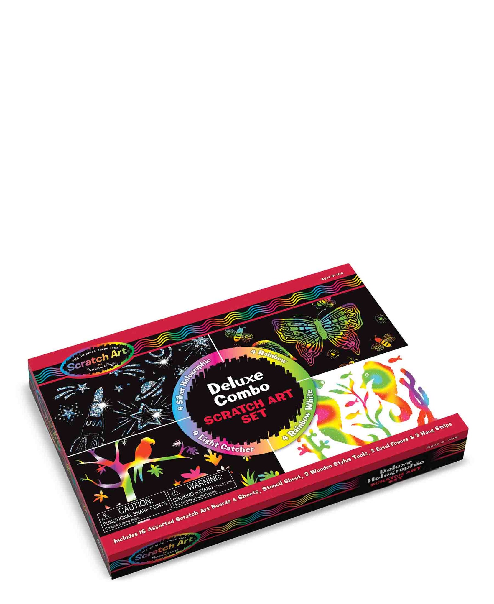 Deluxe Combo Scratch Art Set