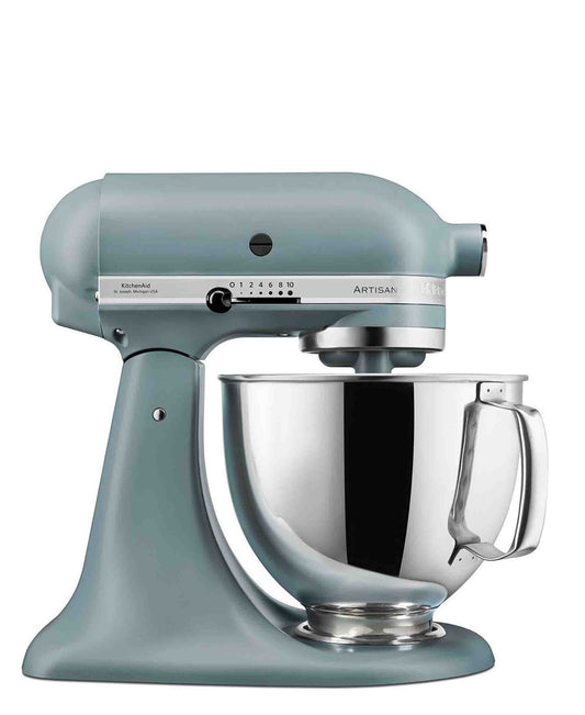 KitchenAid Artisan 4.8L Stand Mixer - Fog Blue Plus Free ice cream maker attachment