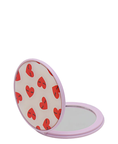 Urban Decor Cosmetic Mirror Lips - Pink & White