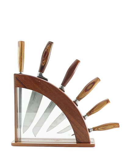 Tramontina Knife Set 7 Piece - Brown