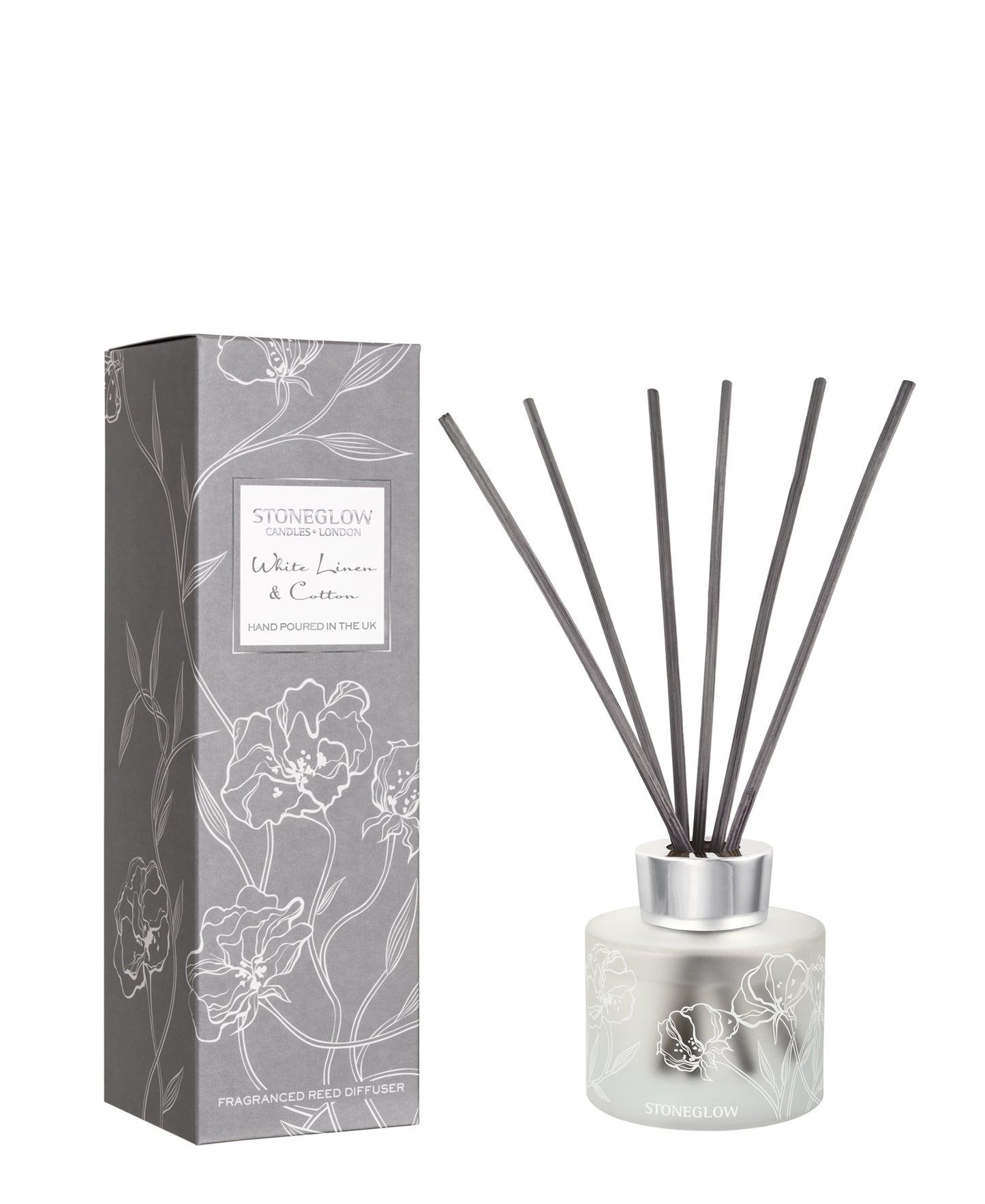 Stoneglow White Linen & Cotton Diffuser