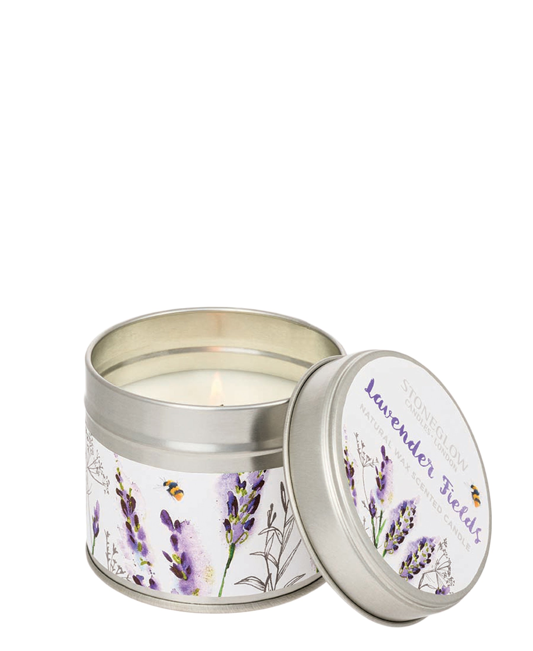 Stoneglow Lavender Fields Candle Tin