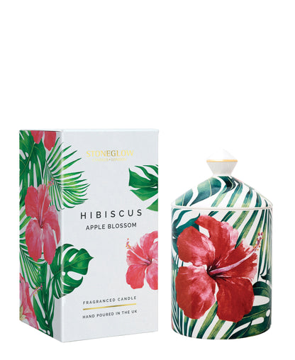 Stoneglow Hibiscus Apple Blossom Tumbler