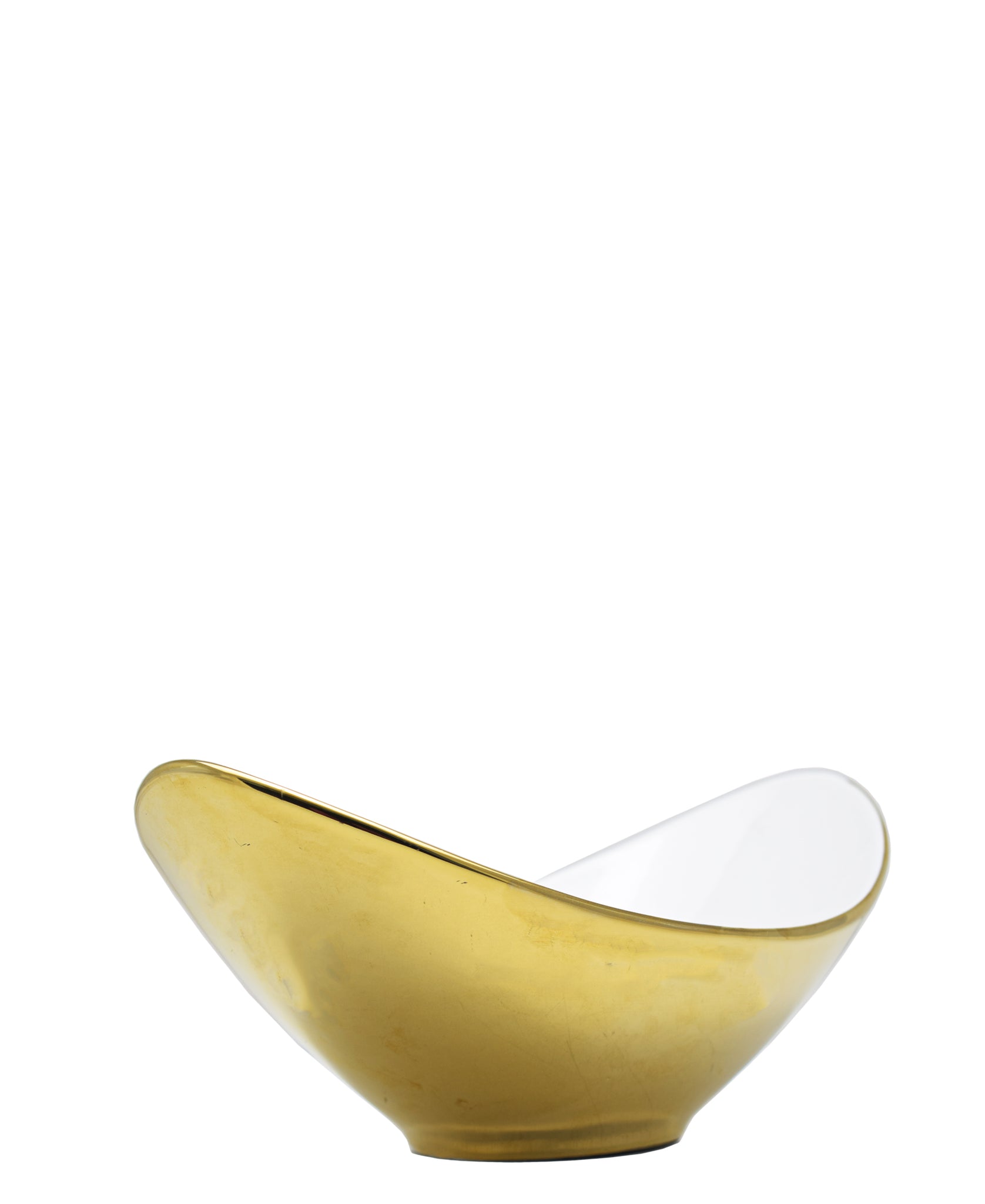 Symphony Adorn Serving Bowl 30cm - White & Gold