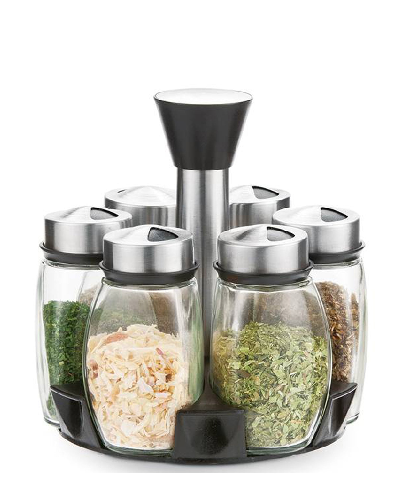 Aqua 7 Piece Spice Rack 80ML - Silver – The Culinarium