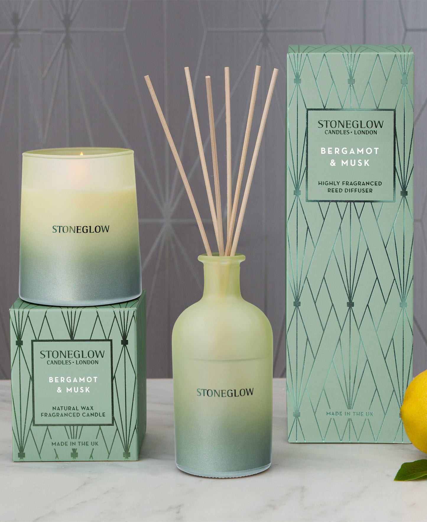 Stoneglow Bergamot & Musk Tumbler