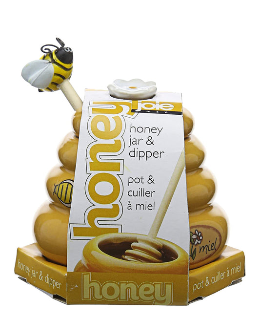 Joie Mini Honey Pot & Dipper - Yellow