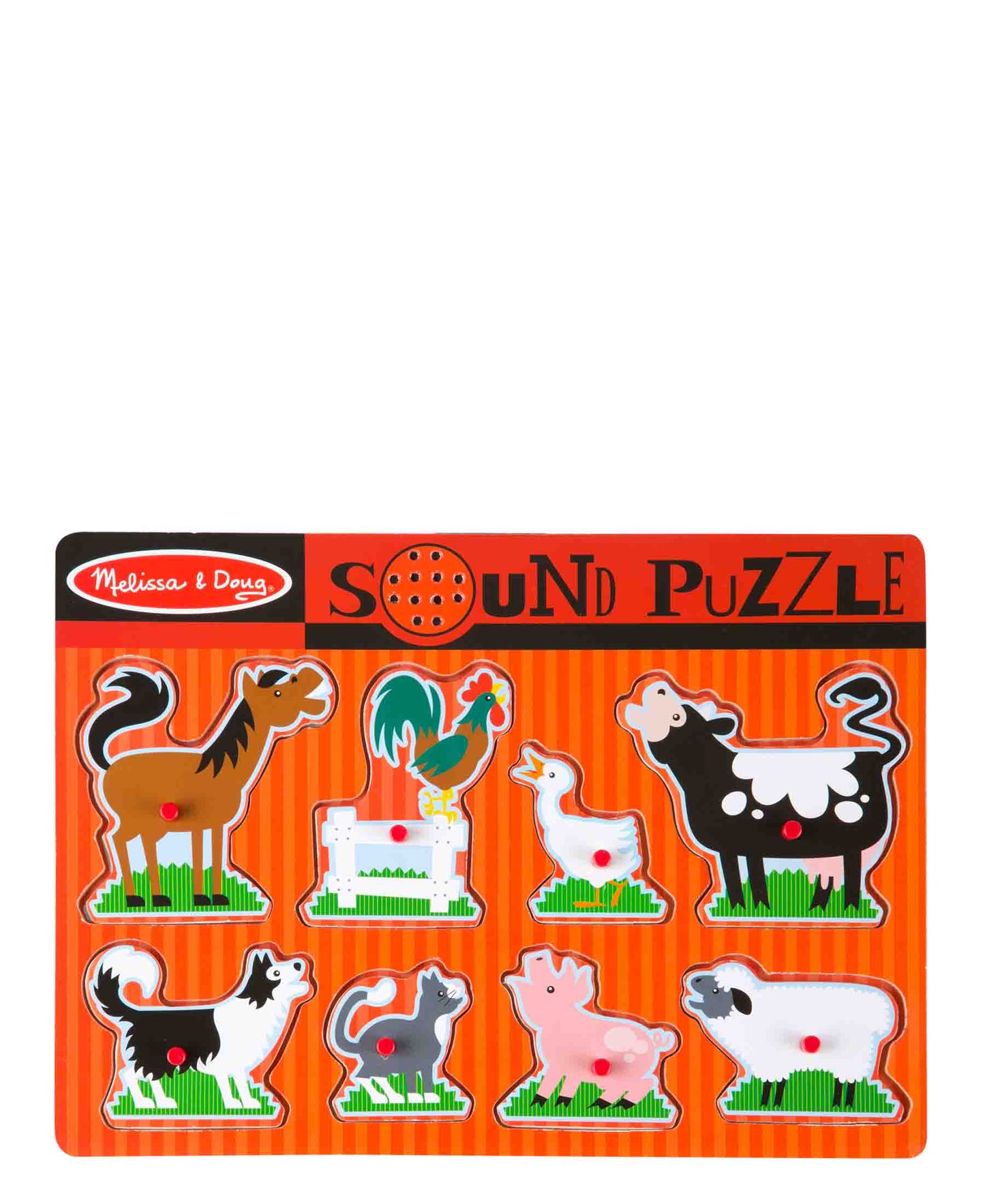 Melissa & Doug Farm Animals Sound Puzzle