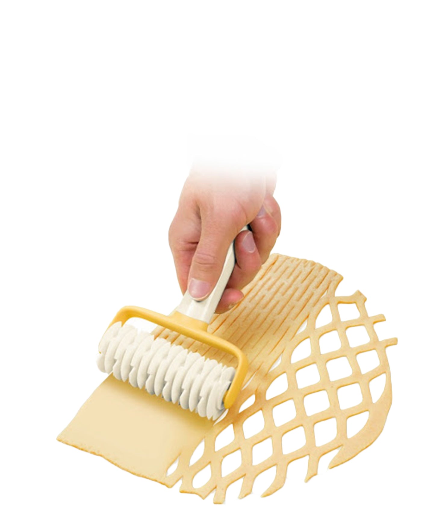 Tescoma Textured Rolling Pin - Yellow