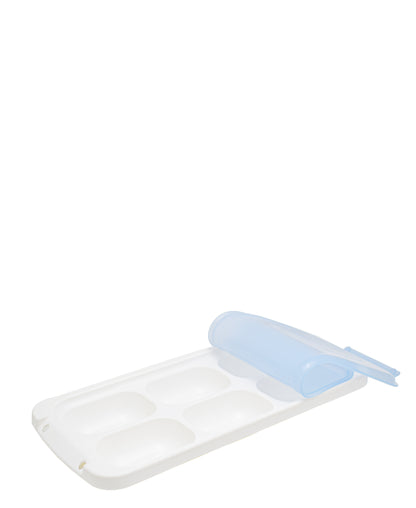 Progressive 1/2 Cup Freezer Portion Pod - White & Blue