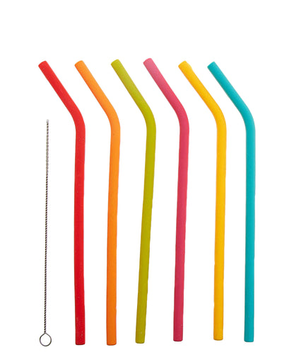 Joie 6 Piece Straws - Multi