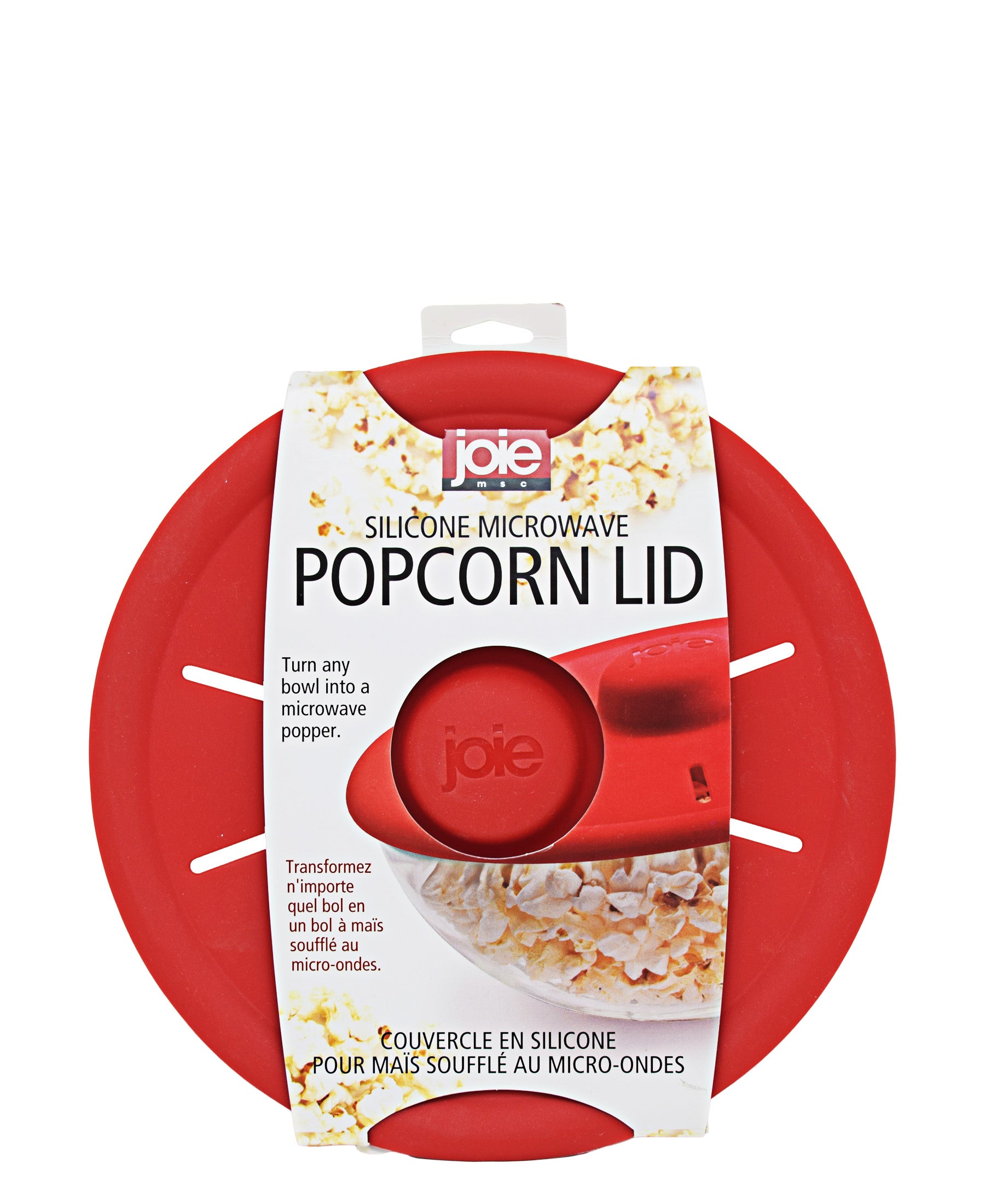 Joie Silicone Microwave Popcorn Lid Red The Culinarium