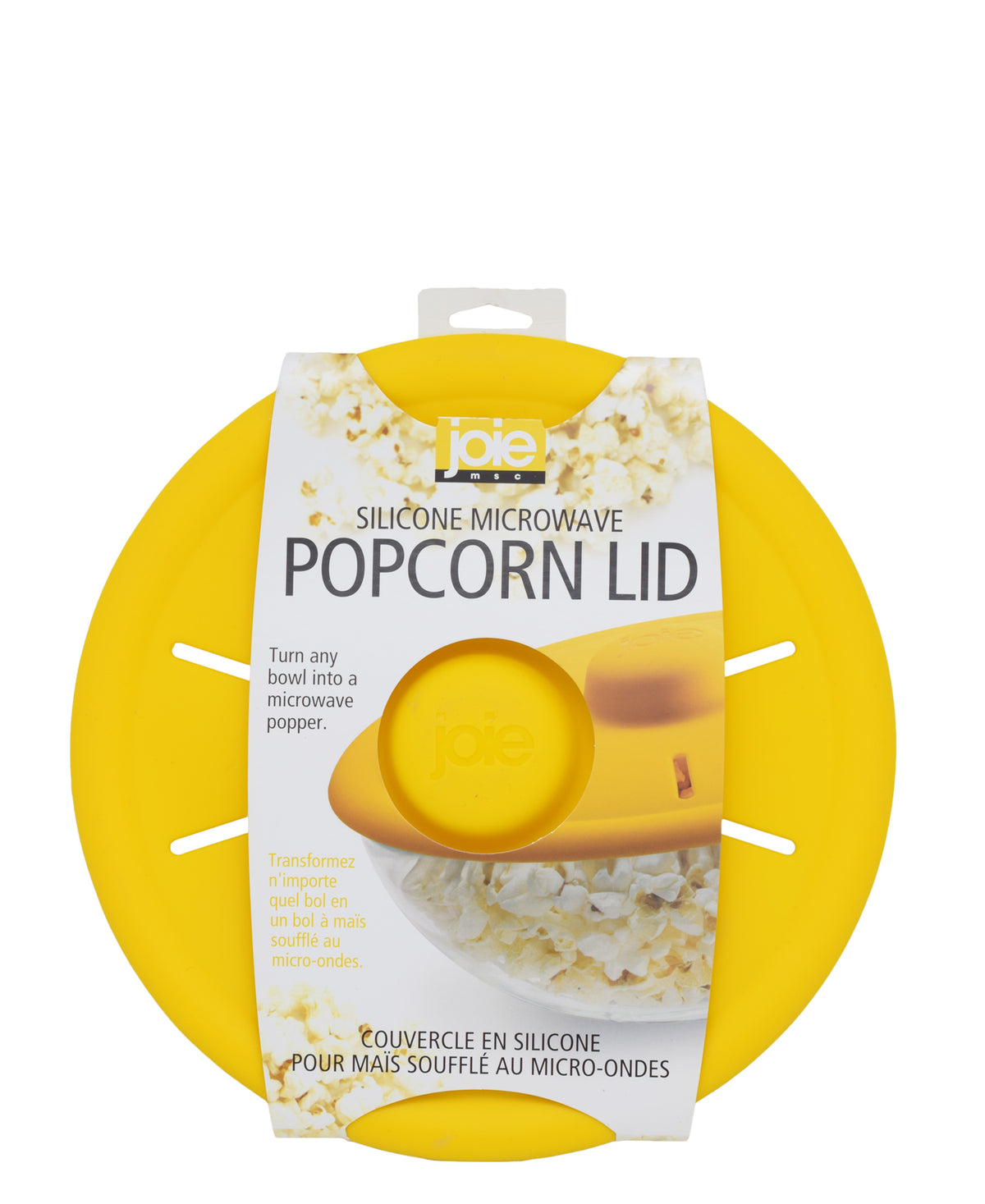 Joie Silicone Microwave Popcorn Lid Yellow The Culinarium