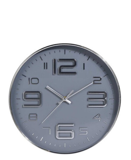 Urban Decor 30.5cm Wall Clock - Grey