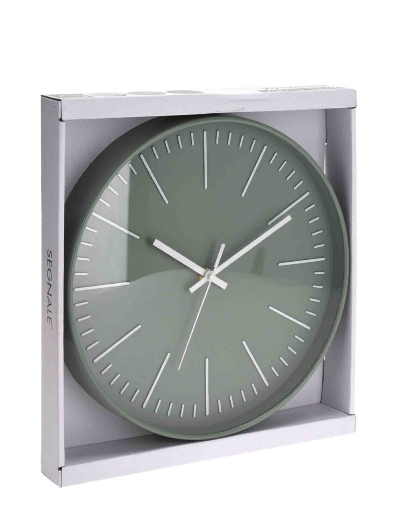 Urban Decor 30cm Old School Wall Clock - Green