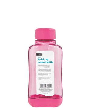 Kitchen Life Twist Cap 500ml Water Bottle - Pink