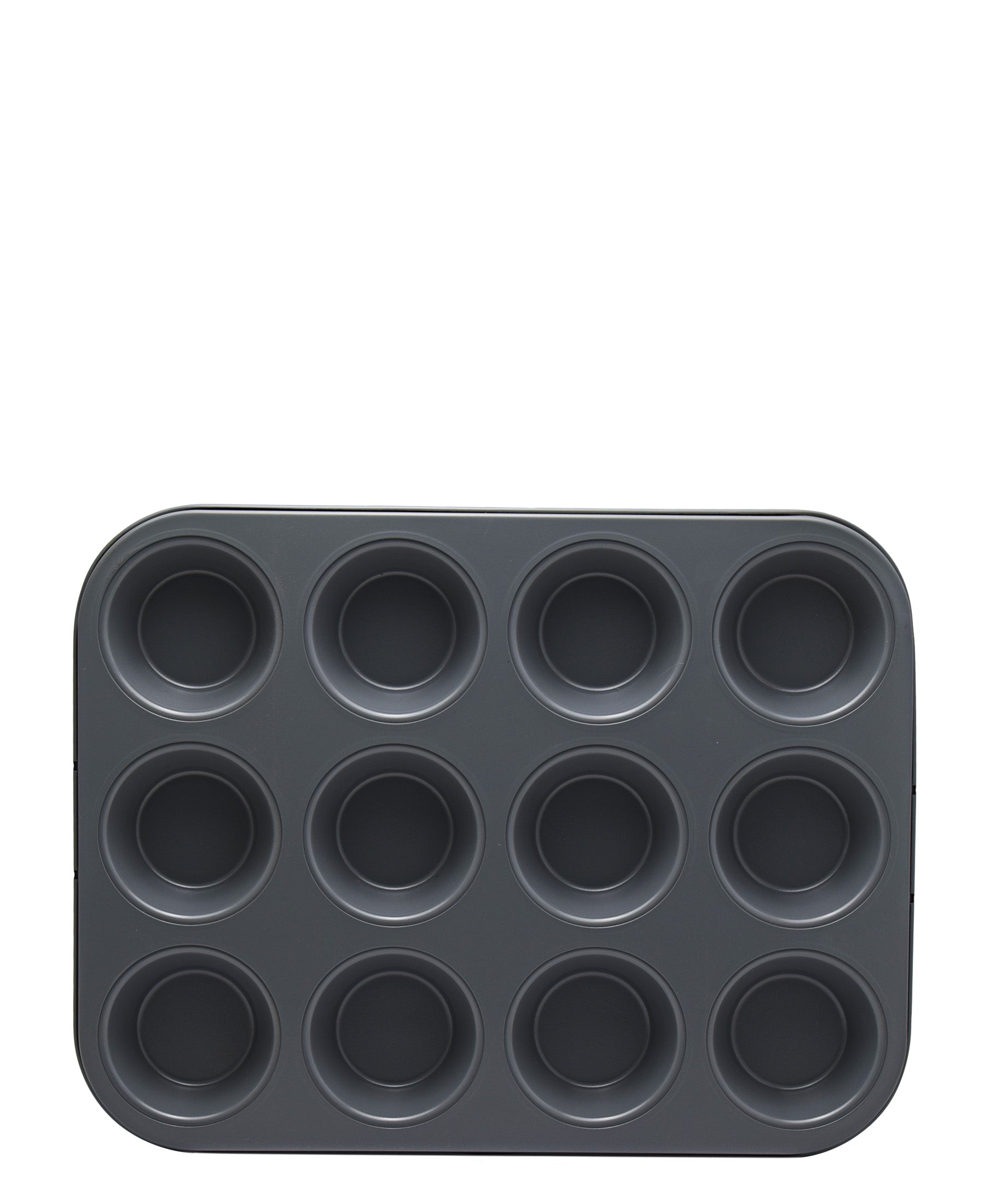 Jamie Oliver Non Stick Muffin Tin 12 Holes Black The Culinarium