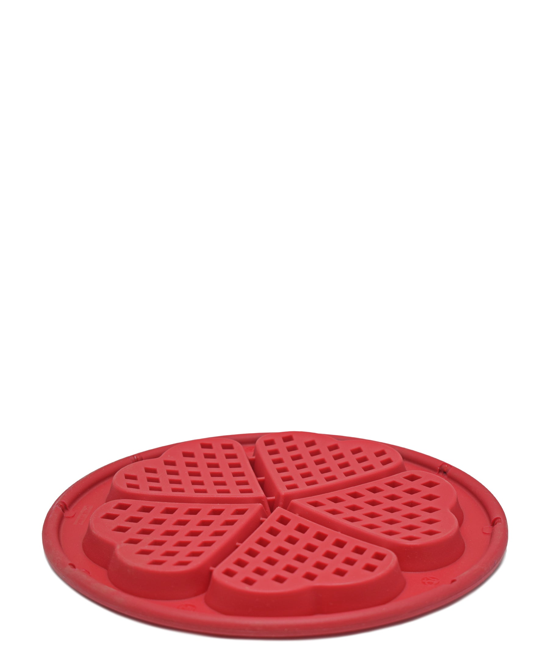 Tefal Proflex Silicone Waffle 5 Hearts - Red