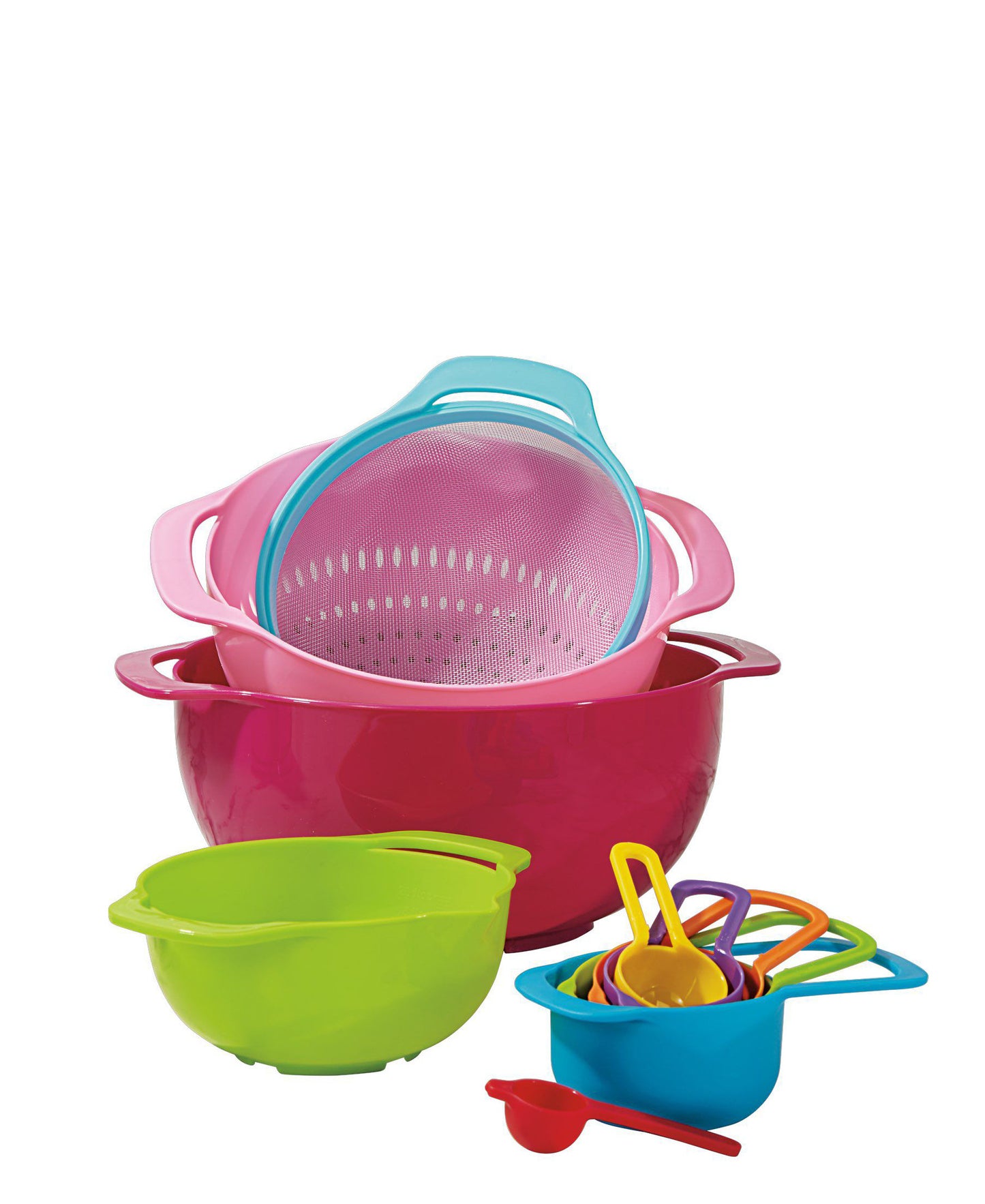 Kitchen Life 10 Piece Mixing Bowl Set - Assorted