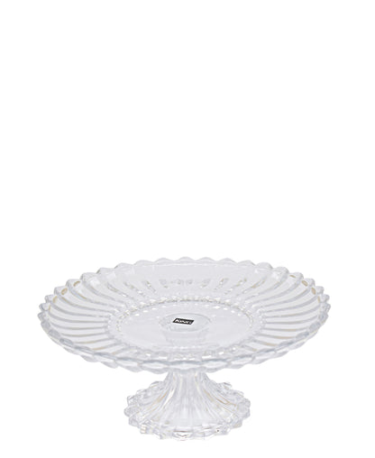 Eetrite Jeneva Footed Cake Stand - Clear