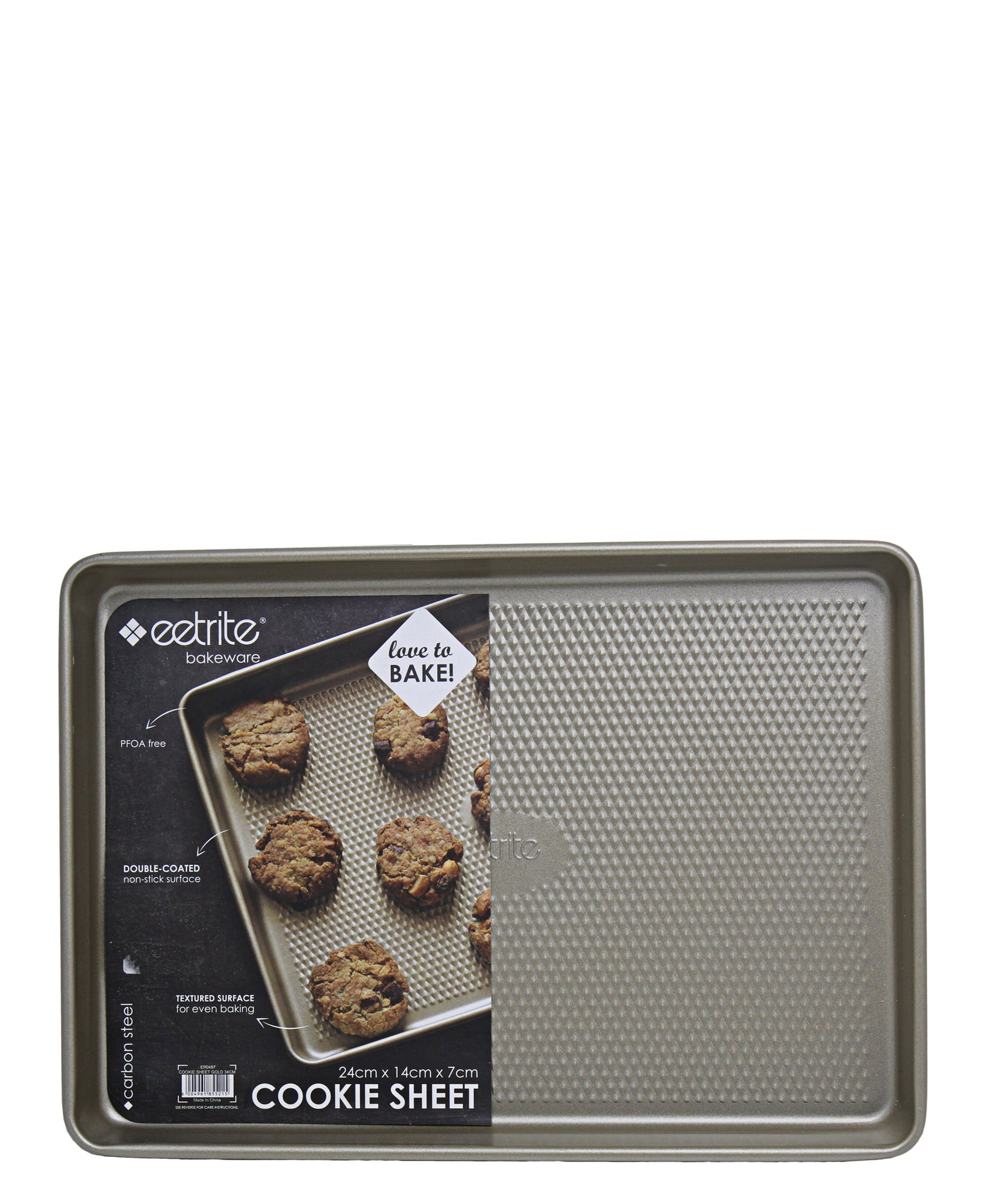 Eetrite Cookie Sheet 34cm - Black