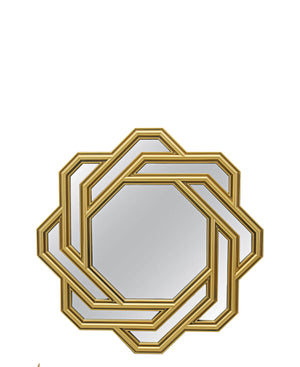 Urban Decor Pentagon Mirror - Gold