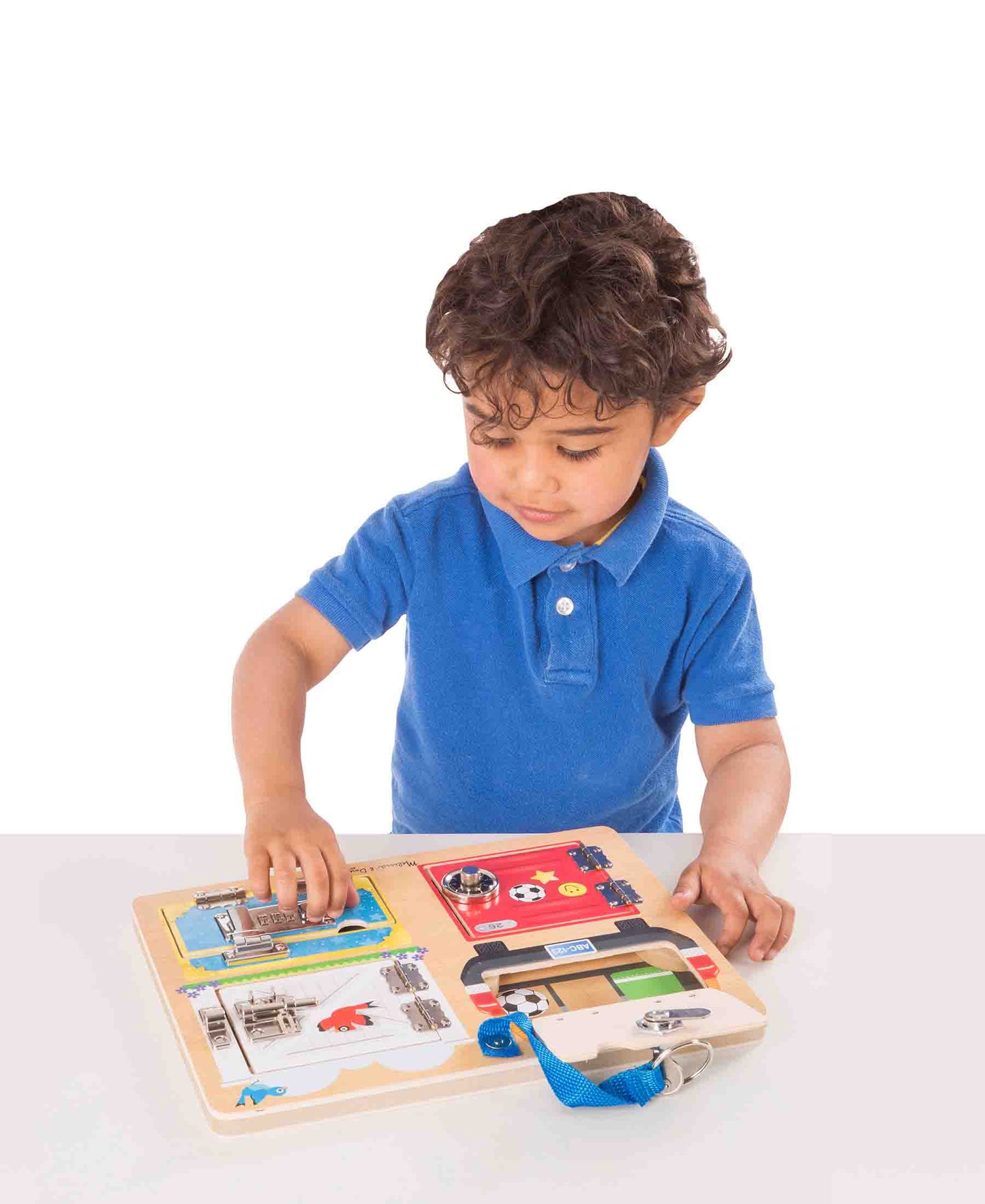 Melissa & Doug Locks Wooden Board