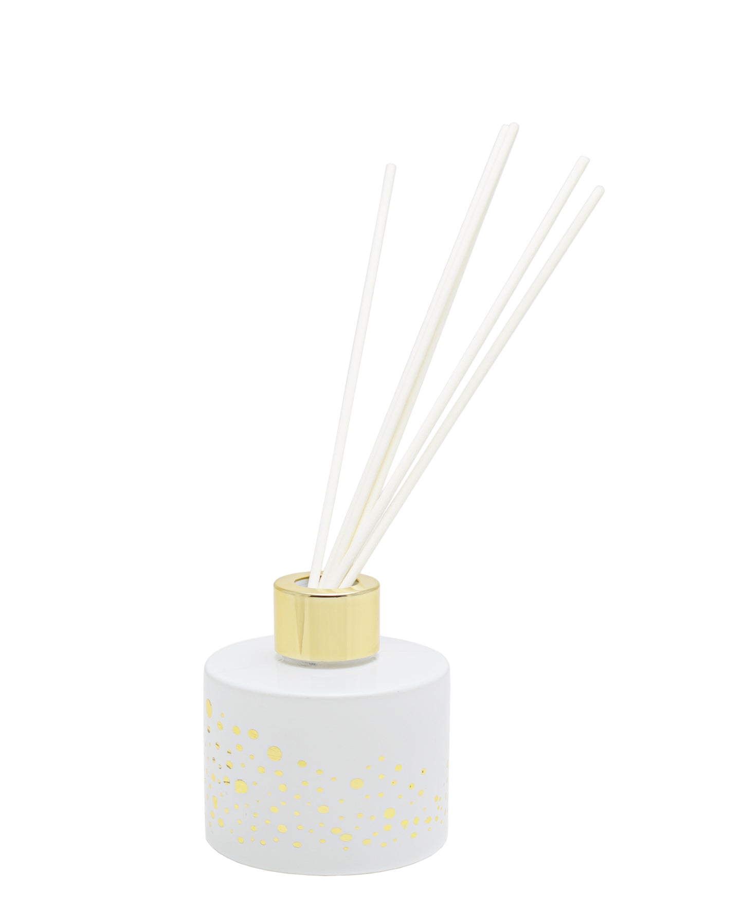 Golden Spot Reed Diffuser - White