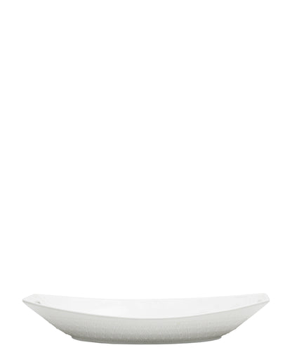 Twilight Ceramic Serving Platter White