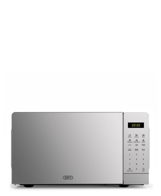 Defy 20lt Electronic Microwave - Silver