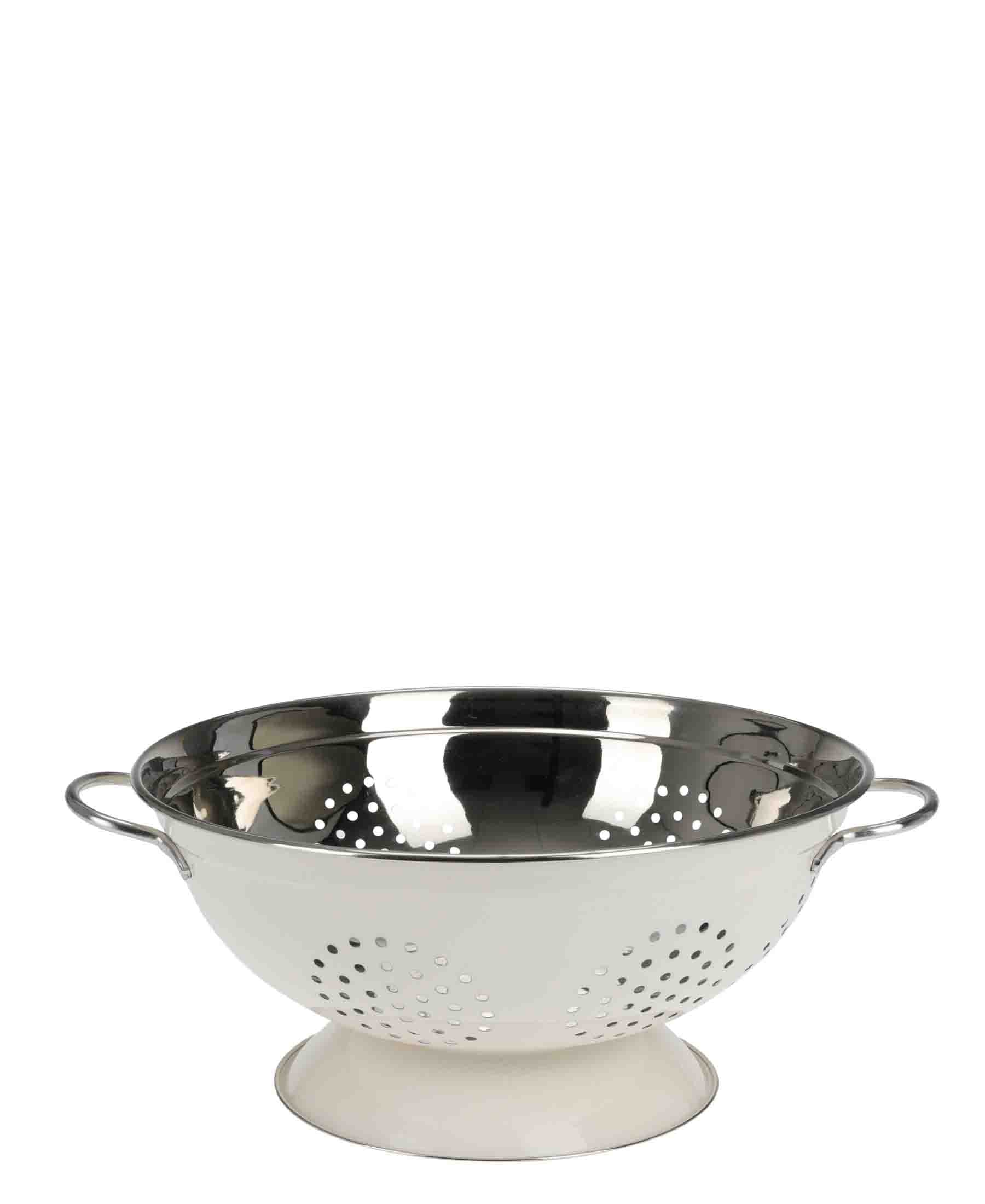 Kitchen Life 28cm Stainless Steel Colander - Silver – The Culinarium