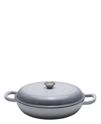 Leon Enamel Cast Iron 5 Piece - Grey