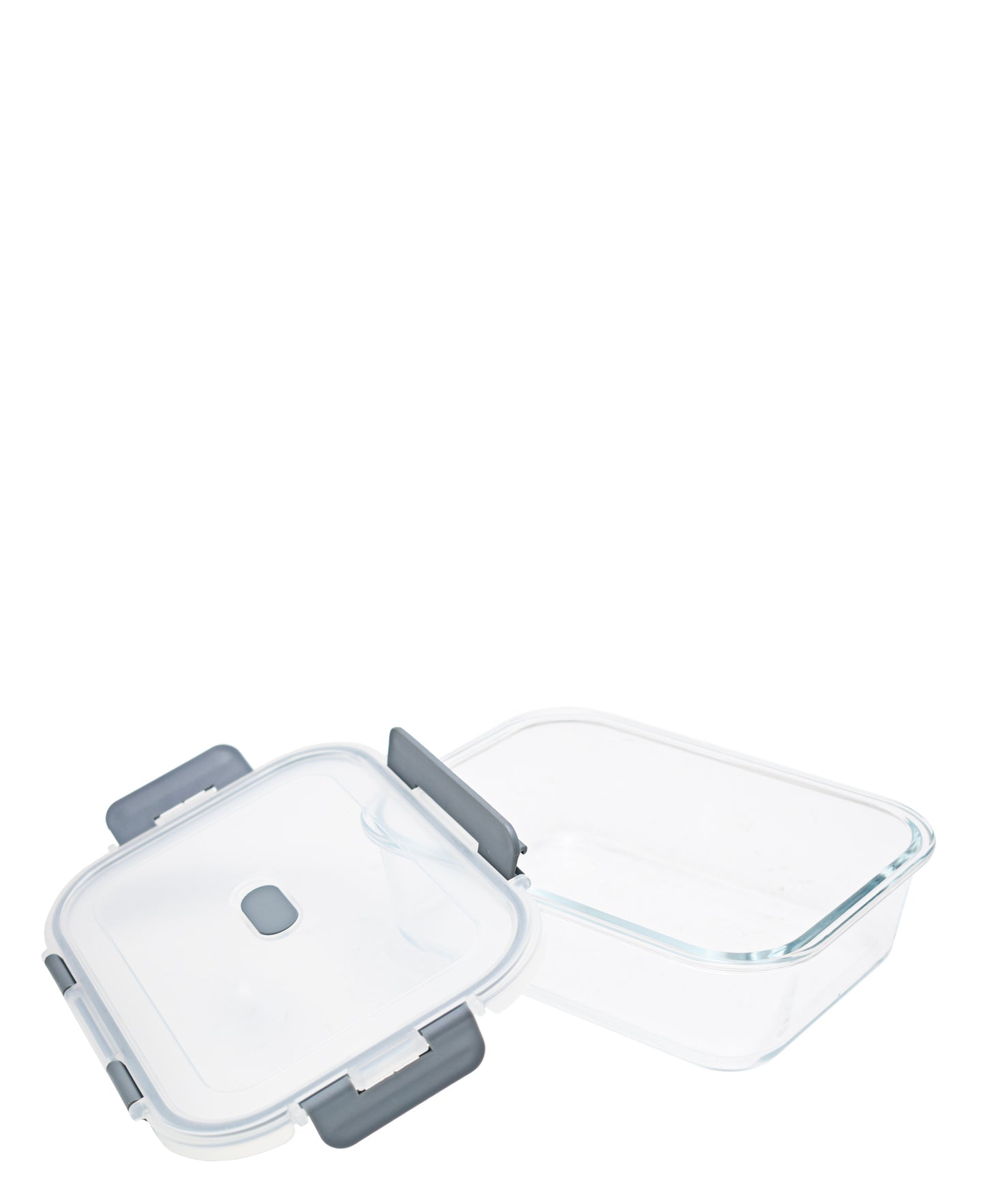 Aqua Rectangular Food Container - 1 Litre