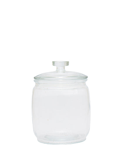 Juventus Borosilicate Small Canister - Clear