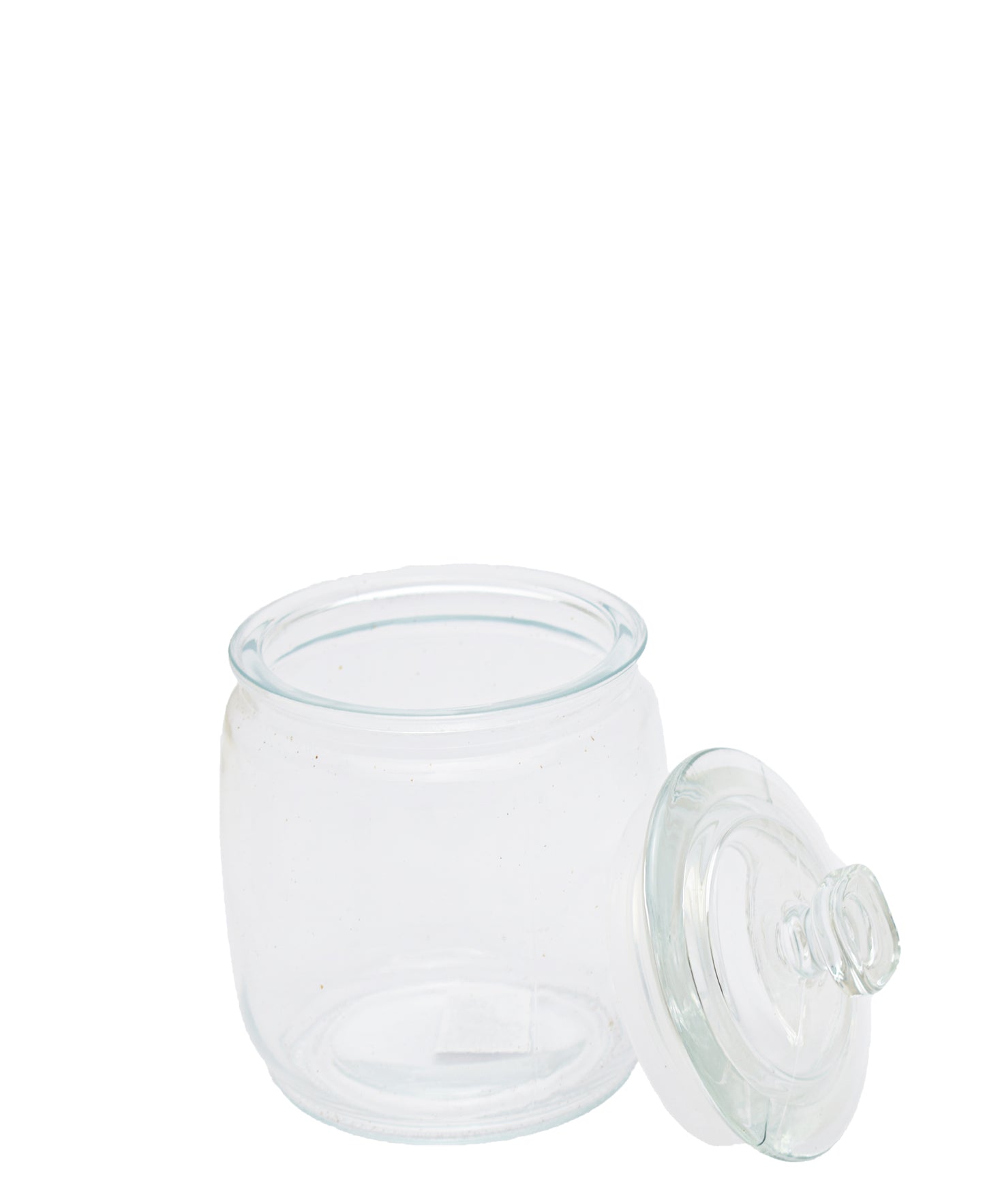 Juventus Borosilicate Small Canister - Clear