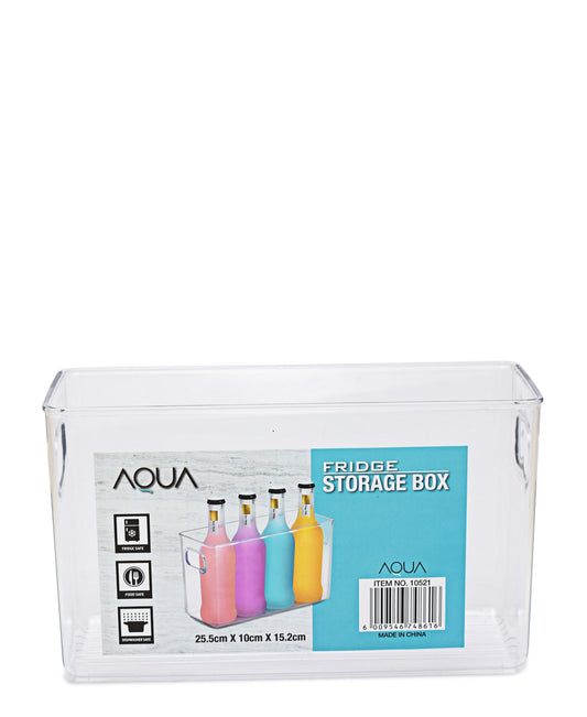 Aqua Fridge Storage Box 25,5cm - Clear