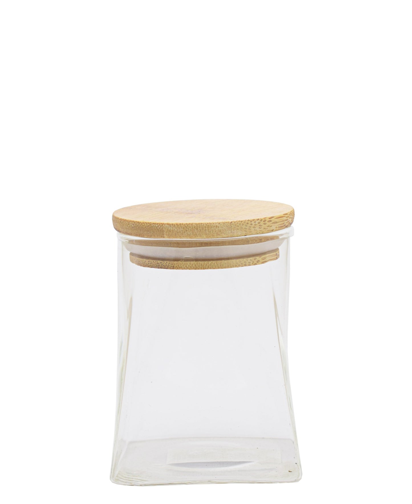 Torino Curved Borosilicate 740ml Canister - Clear