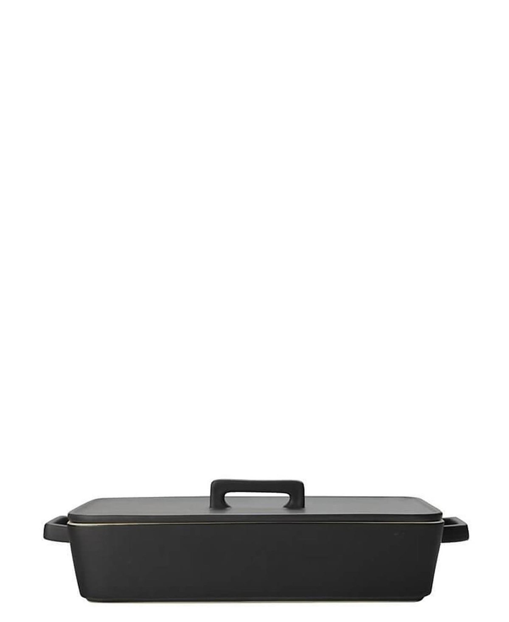 Maxwell & Williams Epicurious Rectangular Baker with Lid 32cm - Black