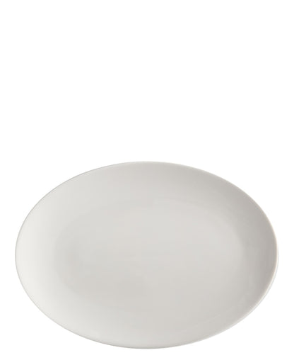 Maxwell & Williams White Basics Oval Plate 35cm - White