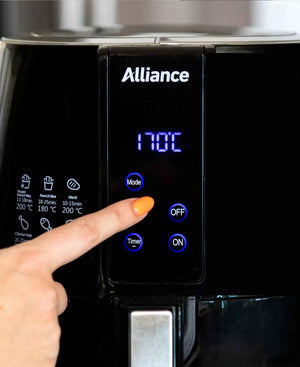 Alliance 4.3L Digital Air Fryer - Black