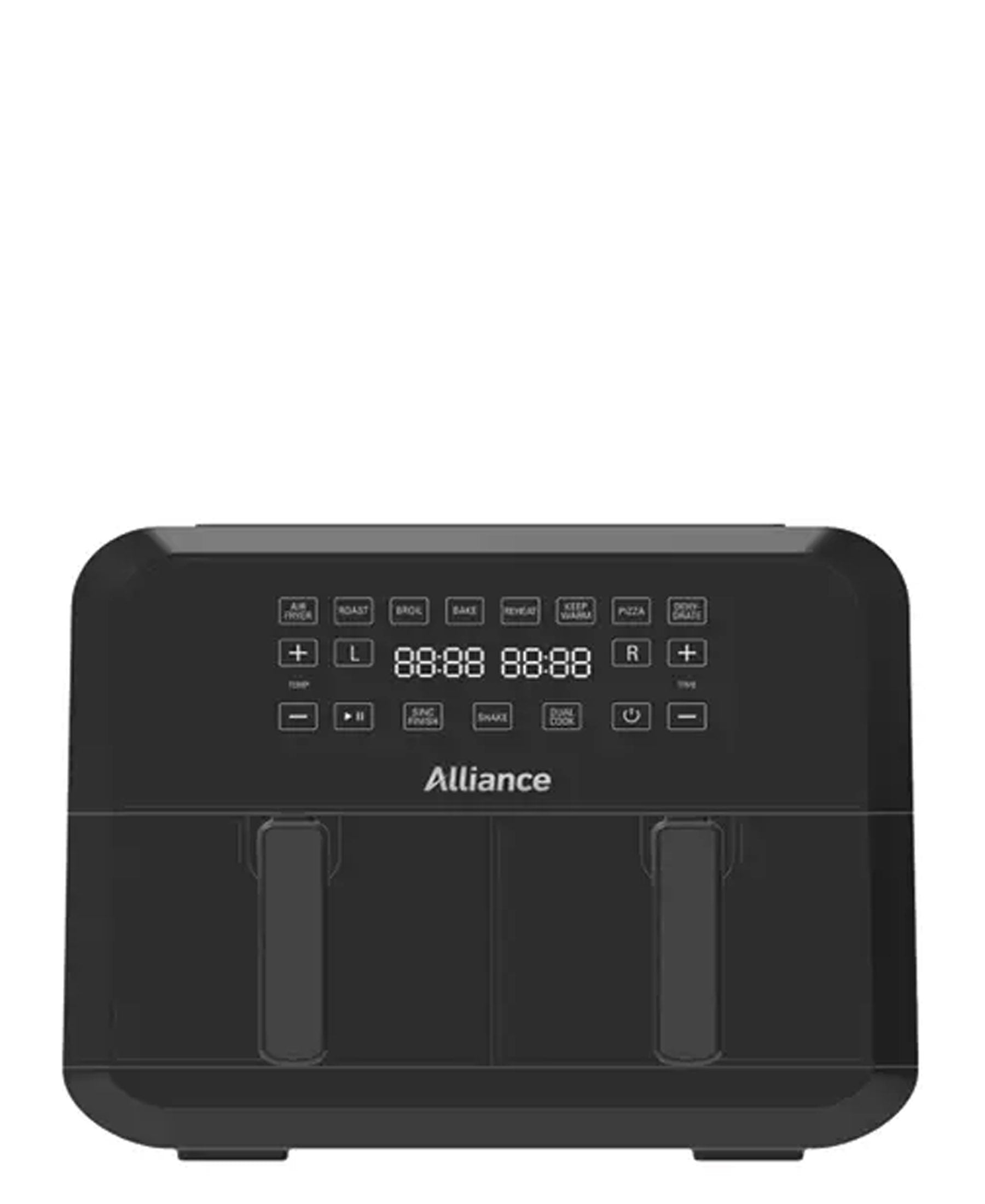 Alliance 8L Digital Dual Basket Air Fryer - Black