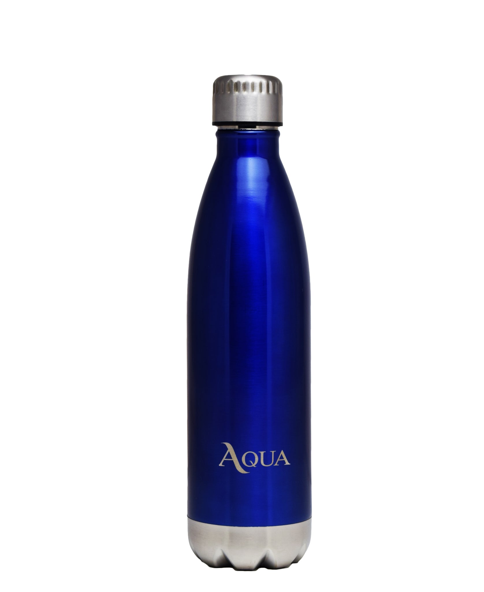Aqua Double Wall Insulated 500ml Flask - Blue